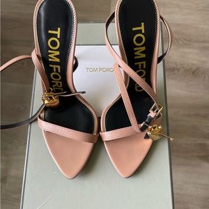 TOM FORD 
Lock Stiletto Sandals